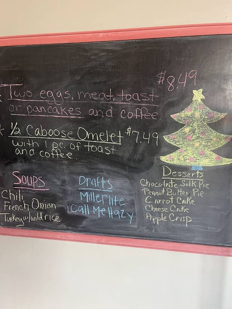 The Trestle Stop Menu 4